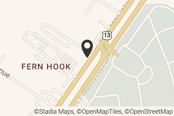 Map with location marker