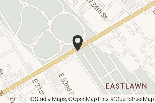 Map with location marker