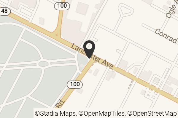 Map with location marker