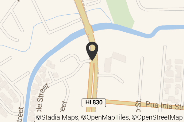 Map with location marker