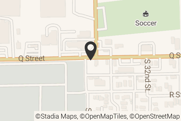 Map with location marker