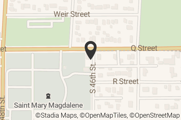 Map with location marker