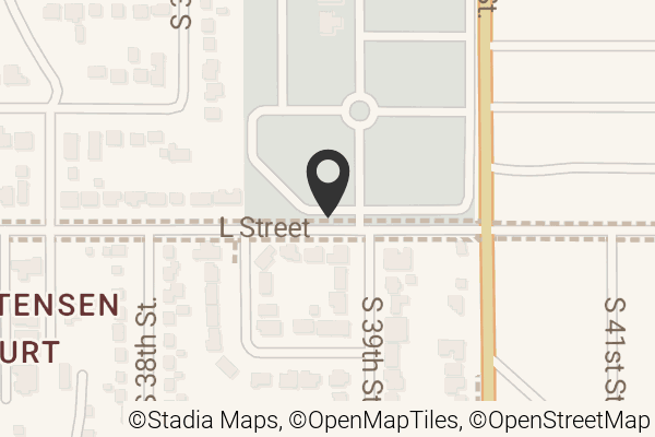 Map with location marker