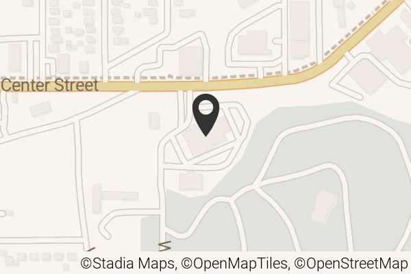 Map with location marker