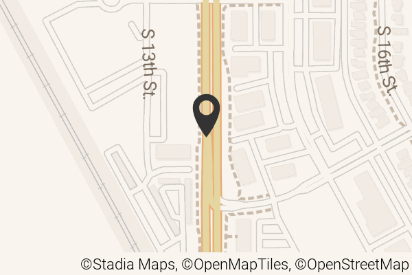 Map with location marker