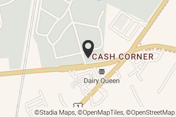 Map with location marker