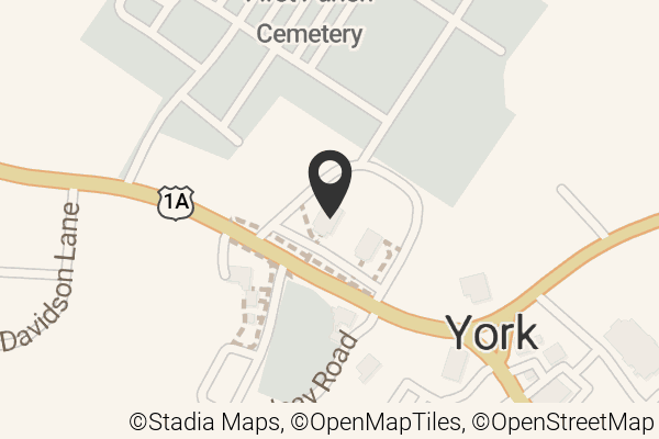 Map with location marker