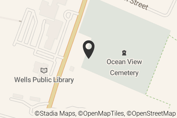 Map with location marker