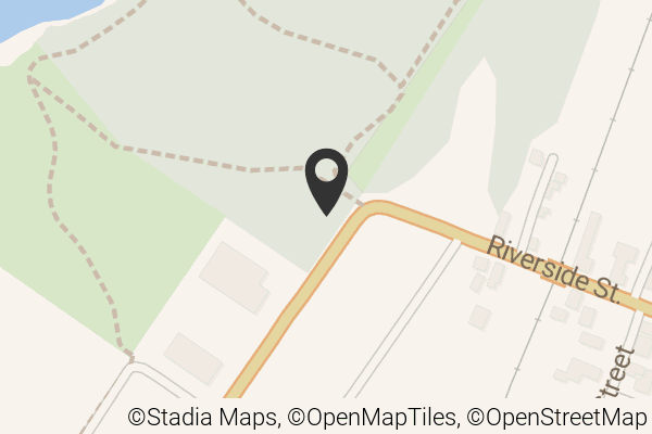 Map with location marker