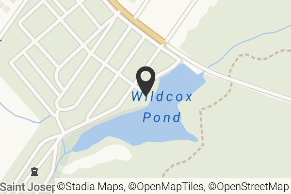 Map with location marker