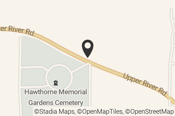 Map with location marker