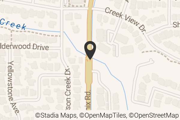 Map with location marker