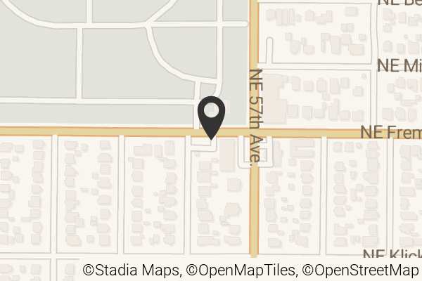 Map with location marker