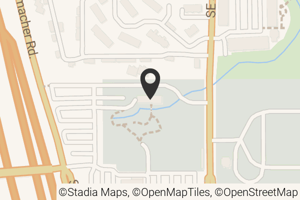 Map with location marker