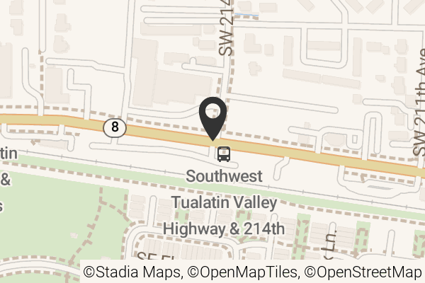 Map with location marker