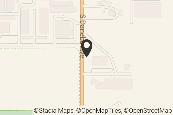 Map with location marker