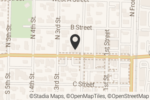 Map with location marker