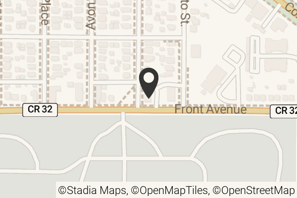 Map with location marker