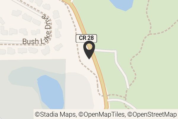 Map with location marker