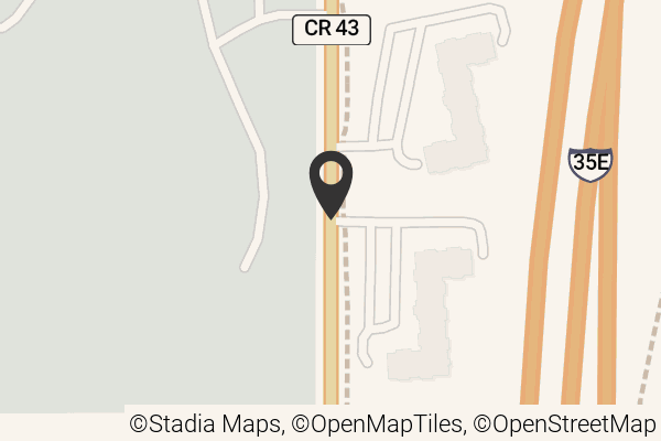 Map with location marker