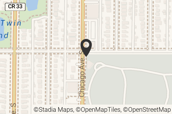 Map with location marker