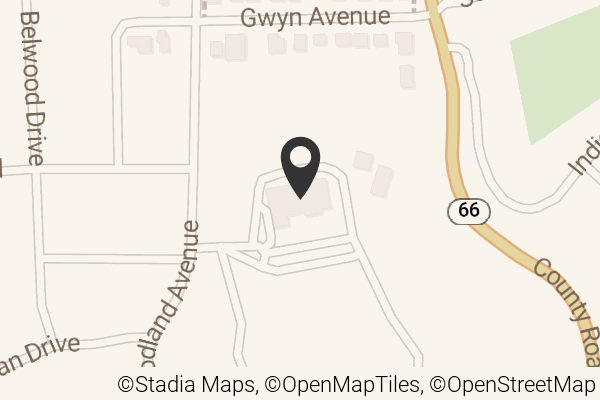 Map with location marker