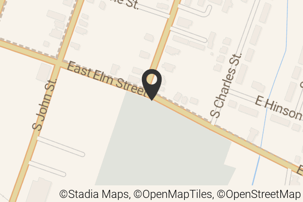 Map with location marker