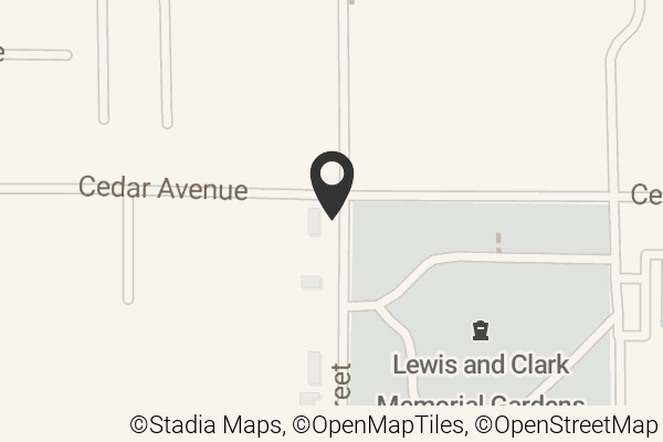 Map with location marker