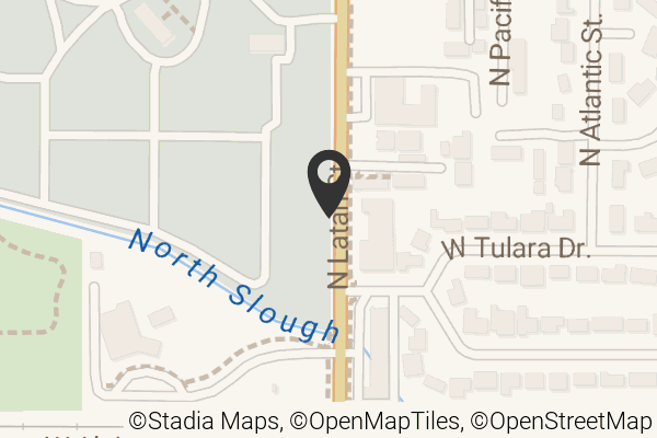 Map with location marker