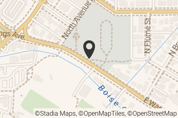 Map with location marker