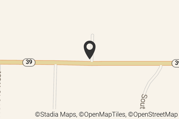 Map with location marker