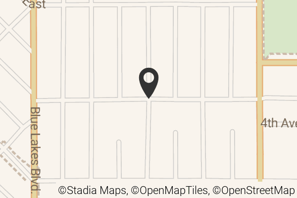 Map with location marker