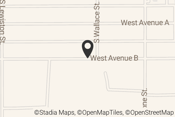 Map with location marker