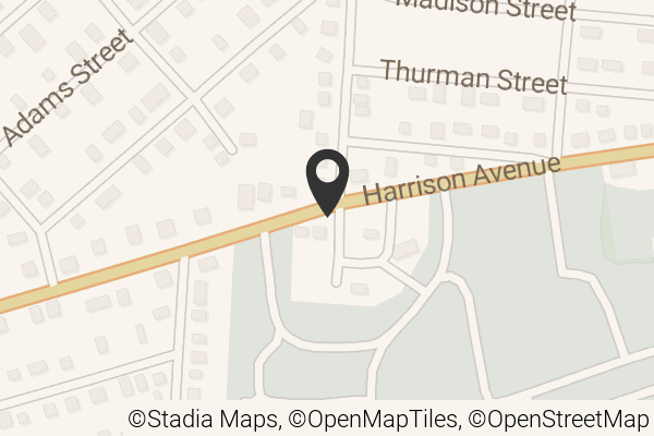 Map with location marker