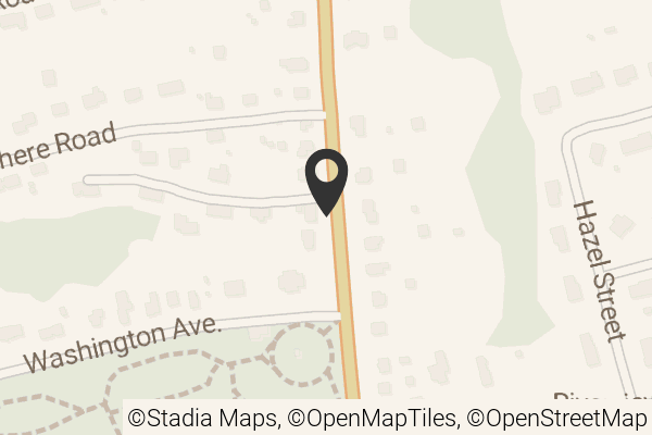 Map with location marker