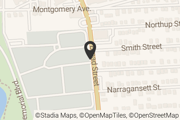 Map with location marker