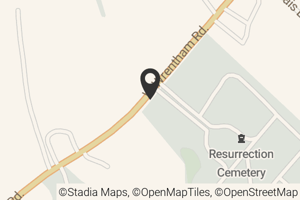 Map with location marker