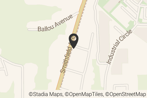 Map with location marker