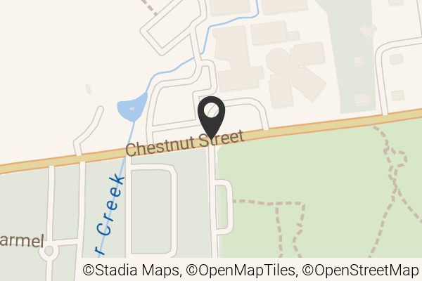 Map with location marker