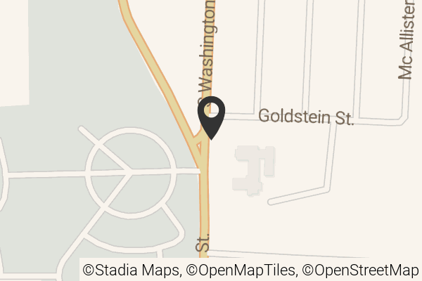 Map with location marker