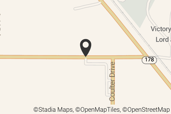 Map with location marker