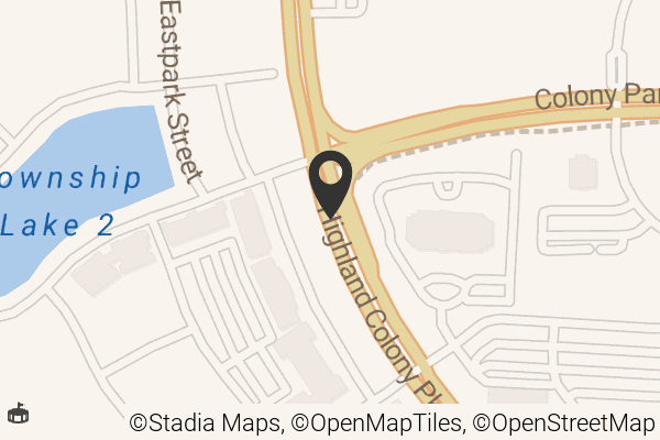 Map with location marker