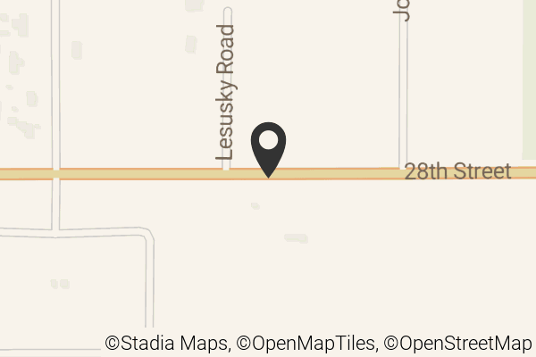 Map with location marker