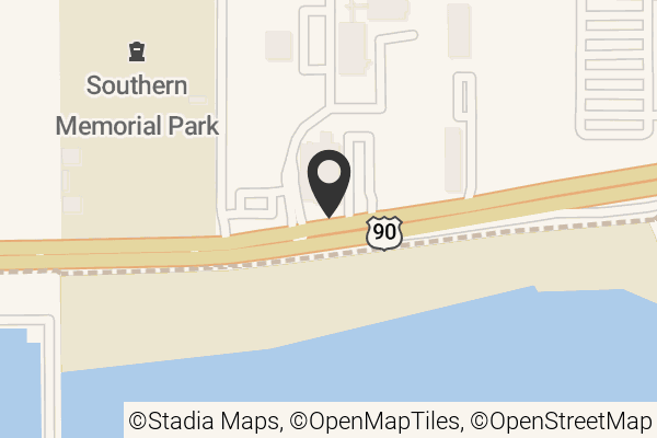 Map with location marker