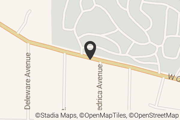 Map with location marker