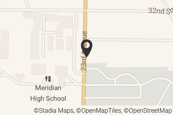 Map with location marker