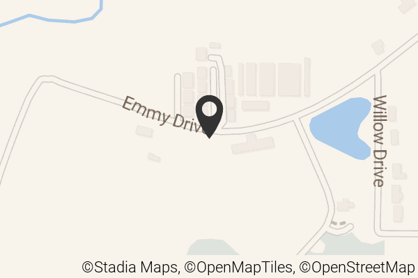 Map with location marker