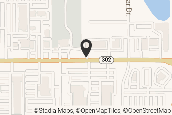 Map with location marker