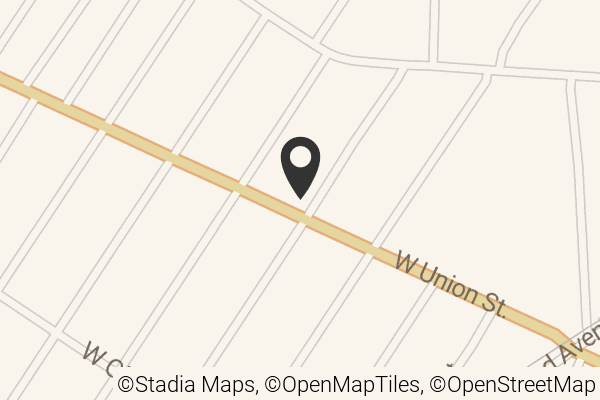 Map with location marker