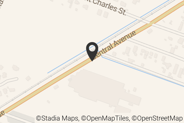 Map with location marker